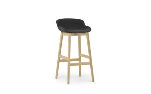 NORMANN COPENHAGEN krzesło barowe tapicerowane HYG 75 cm dąb naturalny
