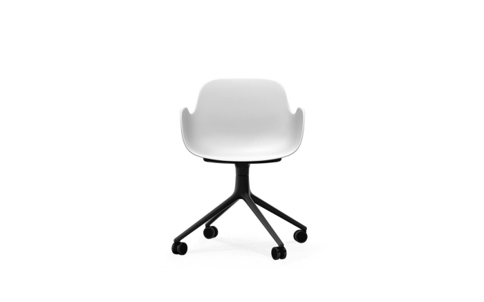 Form Armchair Swivel 4W Black Alu2 (1).png