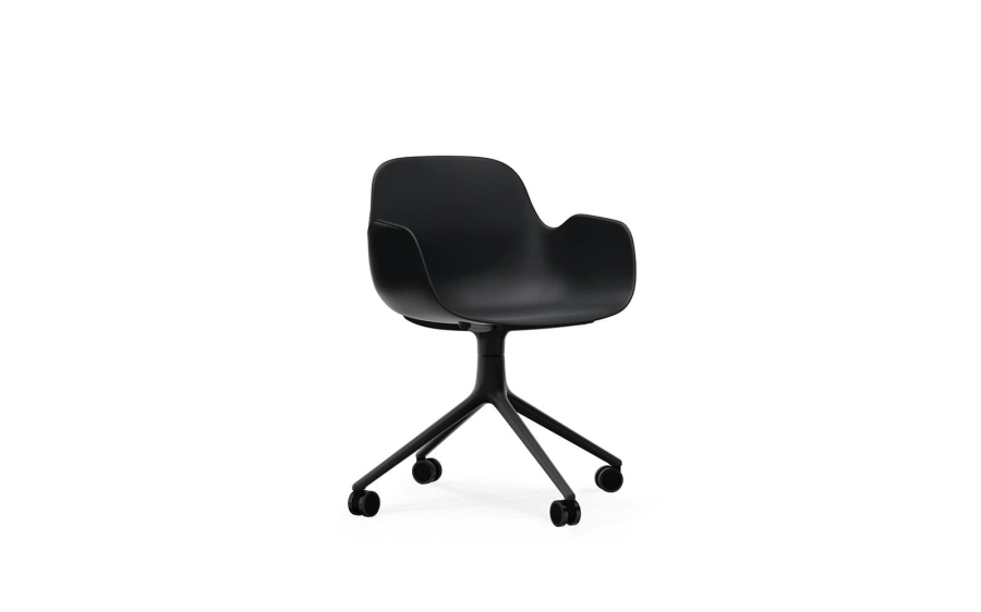 Form Armchair Swivel 4W Black Alu1 (2).png