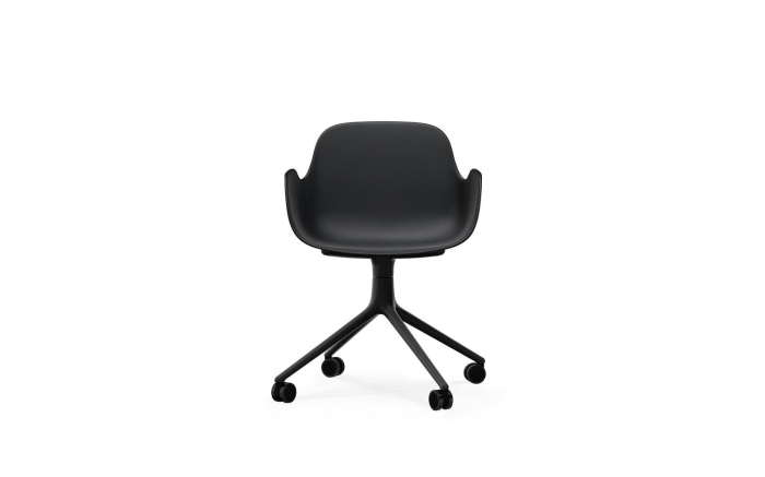 Form Armchair Swivel 4W Black Alu2 (2).png