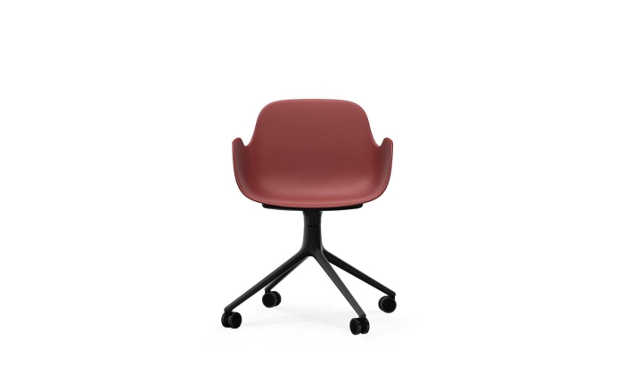 Form Armchair Swivel 4W Black Alu2 (5).png