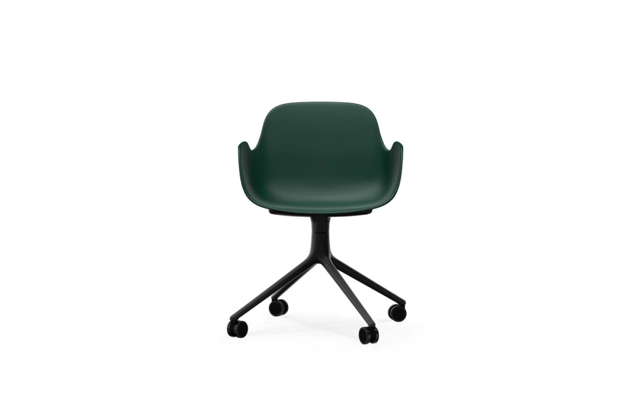 Form Armchair Swivel 4W Black Alu2 (4).png