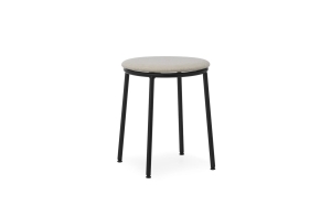 NORMANN COPENHAGEN stołek tapicerowany CIRCA piaskowa tkanina