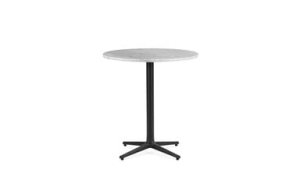 NORMANN COPENHAGEN okrągły stół ALLEZ 4L Ø70 biały marmur