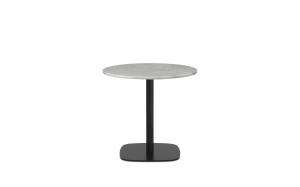 NORMANN COPENHAGEN okrągły stolik FORM 70 cm biały marmur