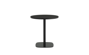 NORMANN COPENHAGEN okrągły stolik FORM czarny dąb
