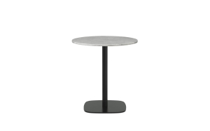 NORMANN COPENHAGEN okrągły stolik FORM biały marmur