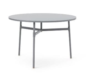 NORMANN COPENHAGEN stół UNION śr. 110 szary