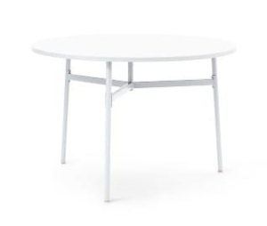 NORMANN COPENHAGEN stół UNION Ø110 x 74h biały