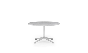 NORMANN COPENHAGEN okrągły stolik LUNAR 70 biały marmur