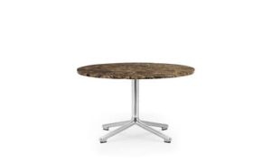 NORMANN COPENHAGEN okrągły stolik LUNAR 70 kawowy marmur