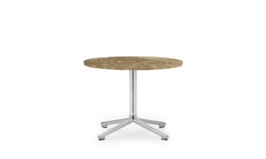 NORMANN COPENHAGEN okrągły stolik LUNAR 60 piaskowy marmur