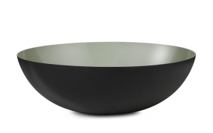 NORMANN COPENHAGEN miska KRENIT 38 cm przykurzona zielona
