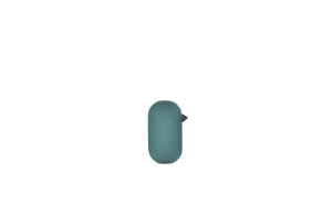 NORMANN COPENHAGEN figurka LITTLE BIRD 7 cm niebiesko-zielona