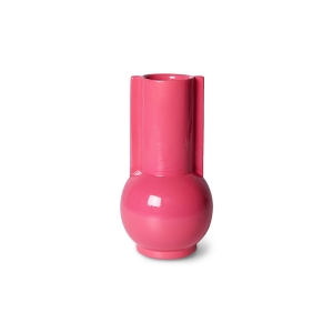 HK LIVING wazon ceramiczny HOT PINK