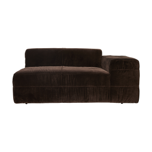 HK LIVING sofa BRUT element prawy espresso