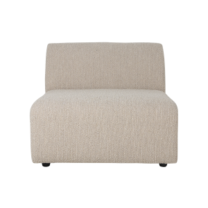 HK LIVING sofa JAX element środkowy taupe
