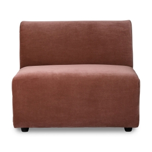 HK LIVING sofa JAX element środkowy magnolia