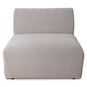 HK LIVING sofa JAX element środkowy jasnoszary