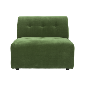 HK LIVING sofa VINT element środkowy zielony