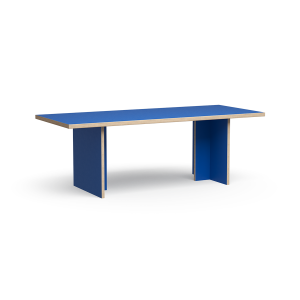 HK LIVING stół prostokątny 220 x 90 niebieski