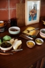 HK LIVING miski ceramiczne GEYSER 70's zestaw 4 sztuk