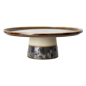 HK LIVING patera ceramiczna ORBIT 70's
