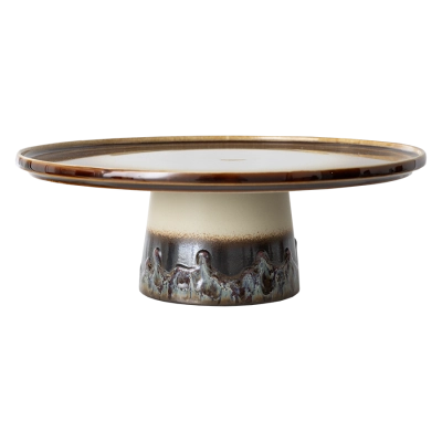 HK LIVING patera ceramiczna ORBIT 70's
