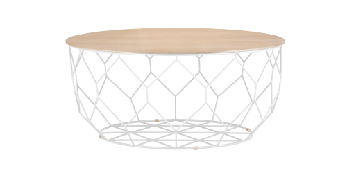 Comb Round_White pigmented lacquered oak_White lacquered steel_TSCA 03-063-05_5021707.png