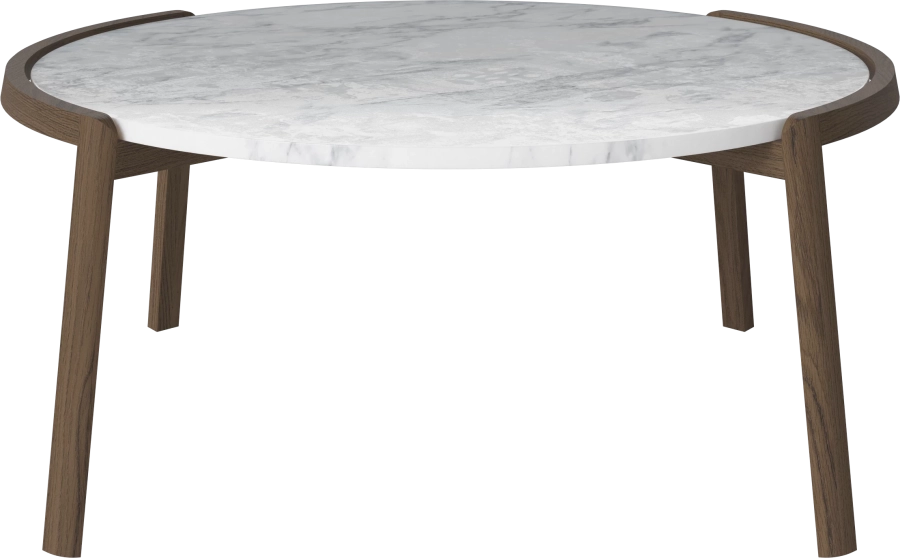 Mix Coffee Table Large_Grey_white marble_Dark oiled oak 03-097-10_10840889.png