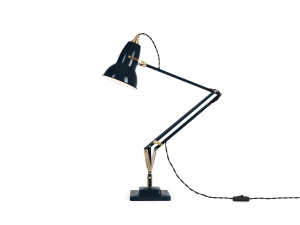 ANGLEPOISE lampa biurkowa ORIGINAL 1227 BRASS ink blue