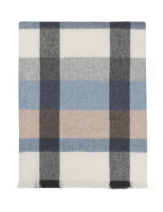 ELVANG pled INTERSECTION ocean blue / white / grey