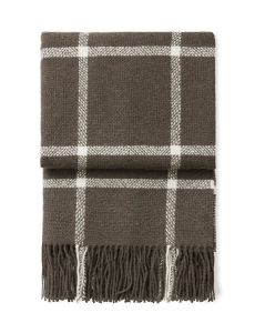 ELVANG pled TARTAN brown