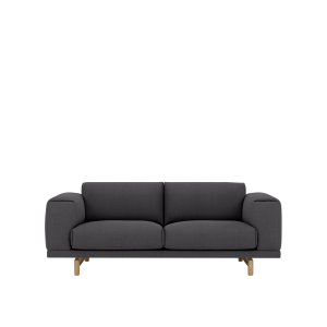 MUUTO sofa 2-osobowa REST dąb / różne kolory