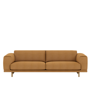 MUUTO sofa 3-osobowa REST dąb / różne kolory