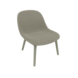MUUTO fotel tapicerowany FIBER WOOD różne kolory