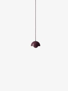 &Tradition lampa wisząca FLOWERPOT VP10  dark plum 