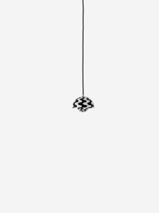 &Tradition lampa wisząca FLOWERPOT VP10  pattern black/white