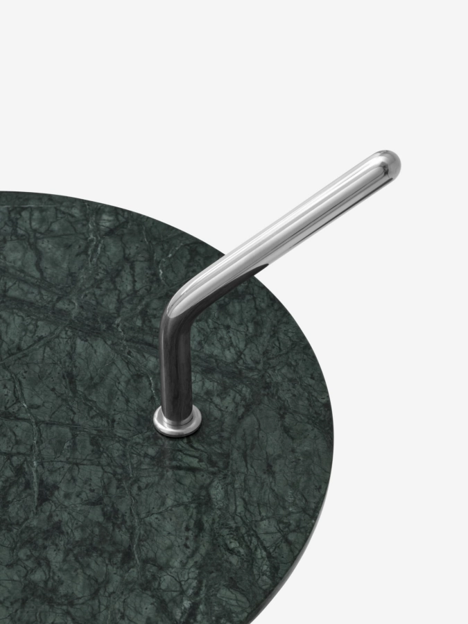 Halten SH9_Verde Guatemala Marble w. Polished stainless steel_detail.jpg