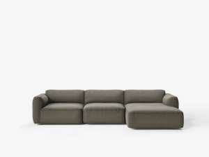 &Tradition sofa modułowa DEVELIUS MELLOW  EV8 - konfiguracja F (EV8A - EV8C - EV8I) - różne obicia 