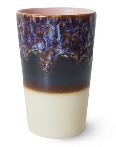 HK LIVING Kubek ceramiczny do herbaty 70's: aurora