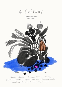 THE POSTER CLUB druk artystyczny L'HIVER