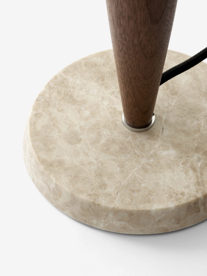 Herman SHY3_Opal glass w. Walnut &amp; Cream Marble_Detail base.jpg