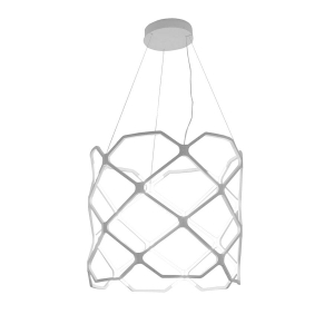 NEMO LIGHTING lampa wisząca TITIA biała