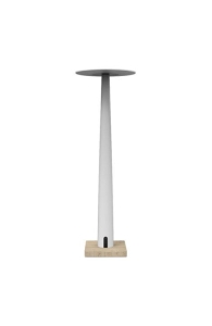NEMO LIGHTING lampa przenośna PORTOFINO MARBLE biała