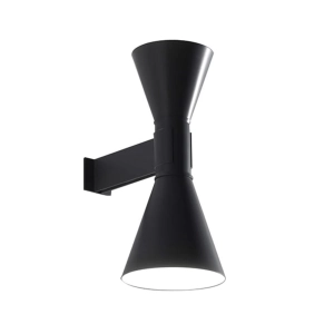 NEMO LIGHTING lampa ścienna kinkiet APPLIQUE DE MARSEILLE MINI czarna