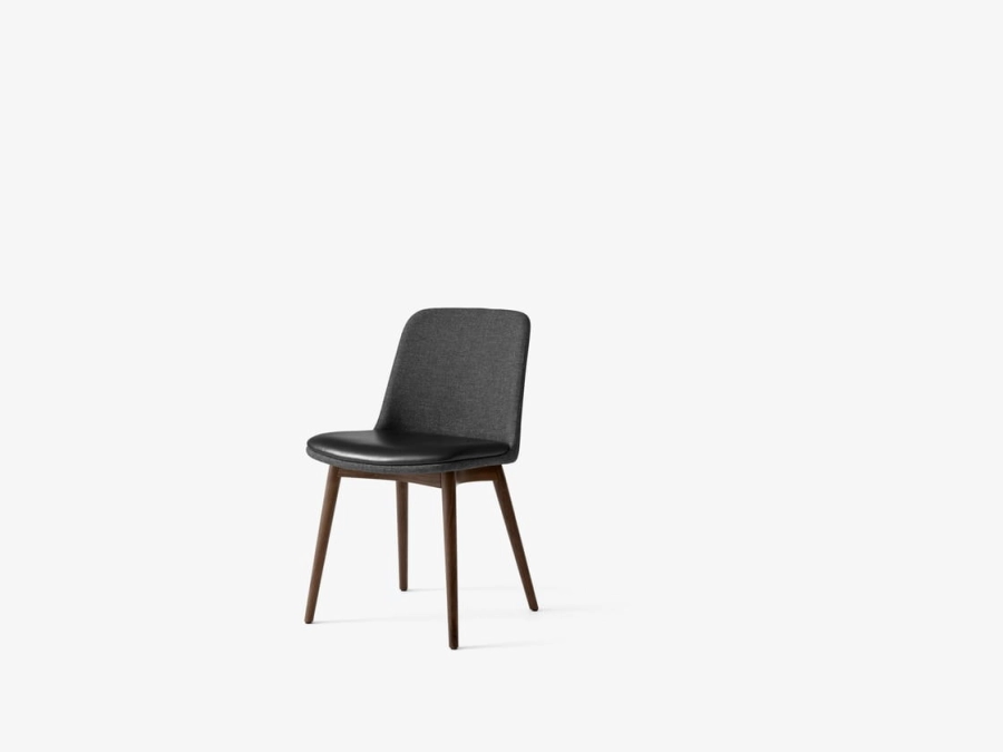 Rely HW75_Re-Wool 198 &amp; Elmo Soft Black Leather w. Walnut base.jpg