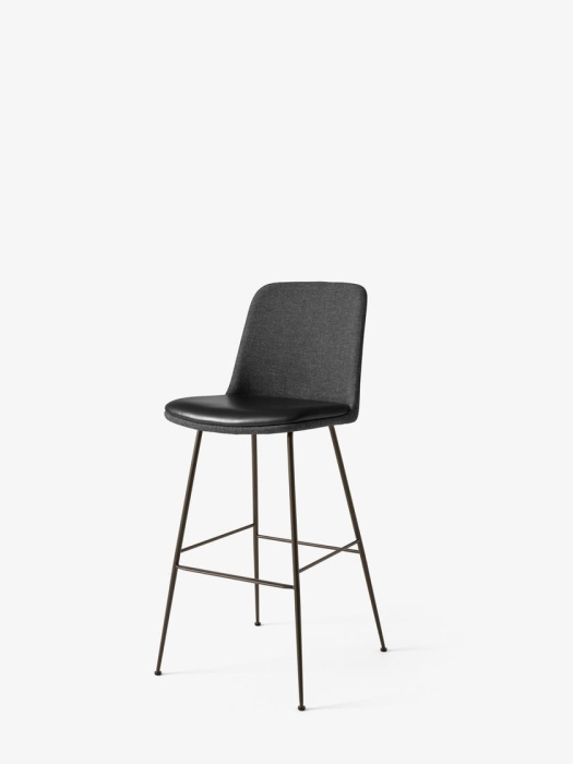 Rely HW100_Re-Wool 198 &amp; Elmo Soft Black Leather w. Bronzed base.jpg