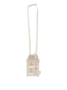 FERM LIVING torebka ABODE POUCH - UNDYED OFF-WHITE