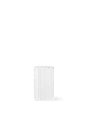 FERM LIVING szklanka  RIPPLE LID mrożone szkło
